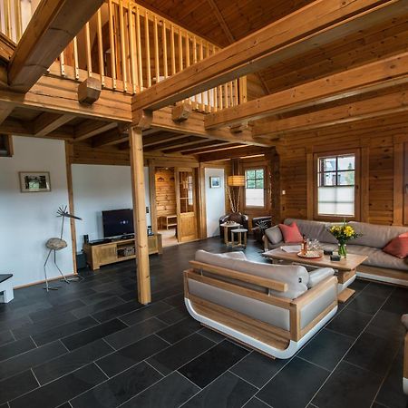 Ferienhaus Kraxlhuette Waltersdorf Bad Schandau Buitenkant foto
