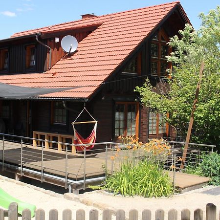 Ferienhaus Kraxlhuette Waltersdorf Bad Schandau Buitenkant foto